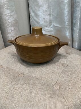 Covered Pottery Casserole Dish. Celtic Atlantis